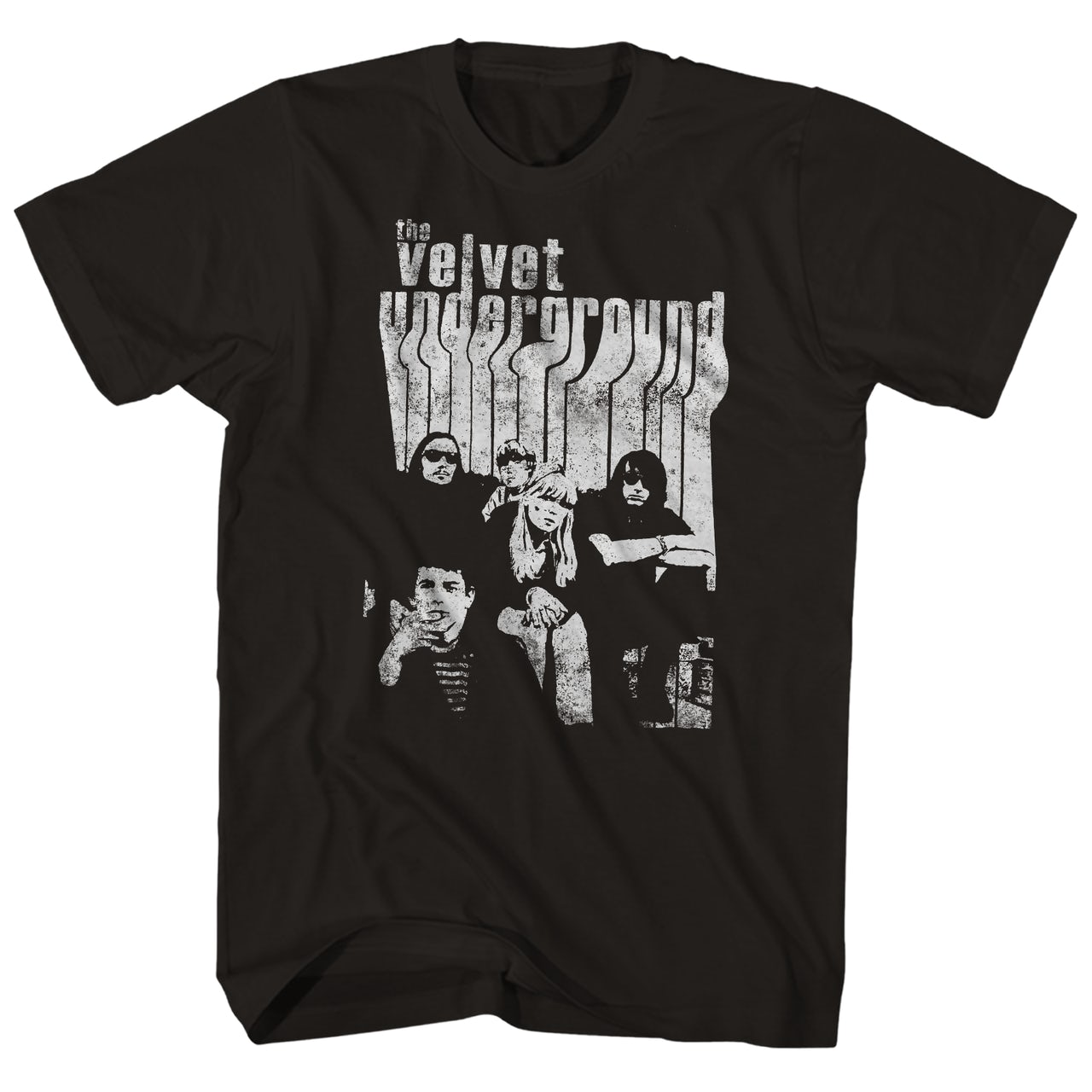 ROCKPANDA The Velvet Underground 반팔티 Band Group Photo With Nico