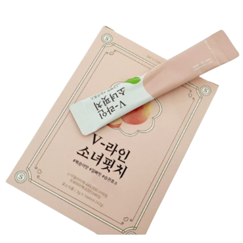 V라인소녀핏치 14포 곡물발효 복숭아 <b>소화</b> 효소 14일분 1일 1포  42g  2개