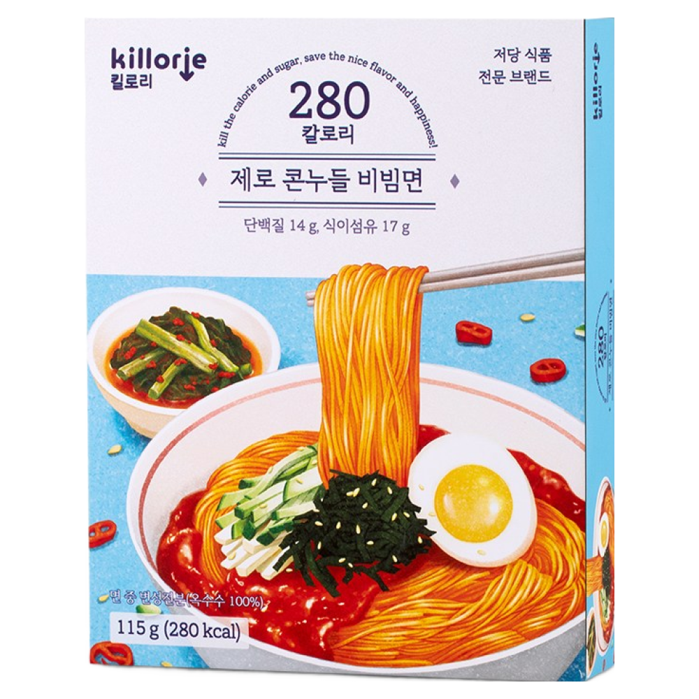 제로 콘누들 비빔면 제품 이미지