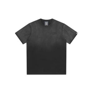 빌리네어 보이즈 클럽 로고 자수 페이드 티셔츠 B25257 BLACK BLACK 남성