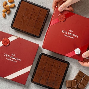[당일발송]가정의달 선물 텐브라운 수제 파베 생초코 어버이날, 텐브라운(TENBROWN)