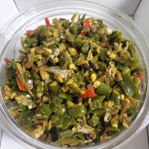 수제 청양고추 멸치 다데기, 가득 담은