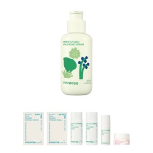 이니스프리 [롯데온 단독] 그린티 씨드 히알루론산 세럼 [대용량] 130mL+GIFT