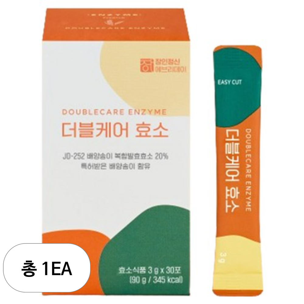 장인정신 에브리데이 더블케어 효소  1개  90g