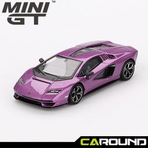 미니지티(865) 1:64 람보르기니 쿤타치 LPI 800-4 퍼플 30th