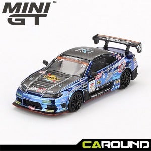 미니지티(855) 1:64 닛산 실비아 (S15) D-MAX No.70 D-MAX 레이싱 2023 D1 그랑프리 - 일본특별모델 (JAPAN Exclusive)