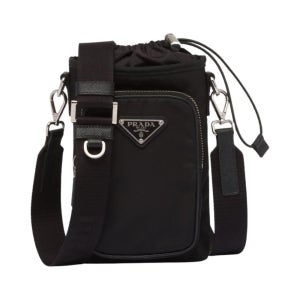 프라다 삼각로고 리나일론 폰 케이스 크로스백 블랙 2ZH155 2DMI F0002 스마트폰