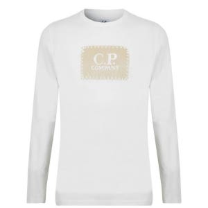 CP컴퍼니 CP 30 1 롱 슬리브 로고 티셔츠 Long Sleeved Logo T Shirt 58713601 137590977