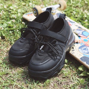 오찌 로미타 플랫폼 발레리나 메리제인슈즈 블랙 / FLOTFA3W35