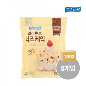 리치골드 델리큐브 치즈케익 430gX8개