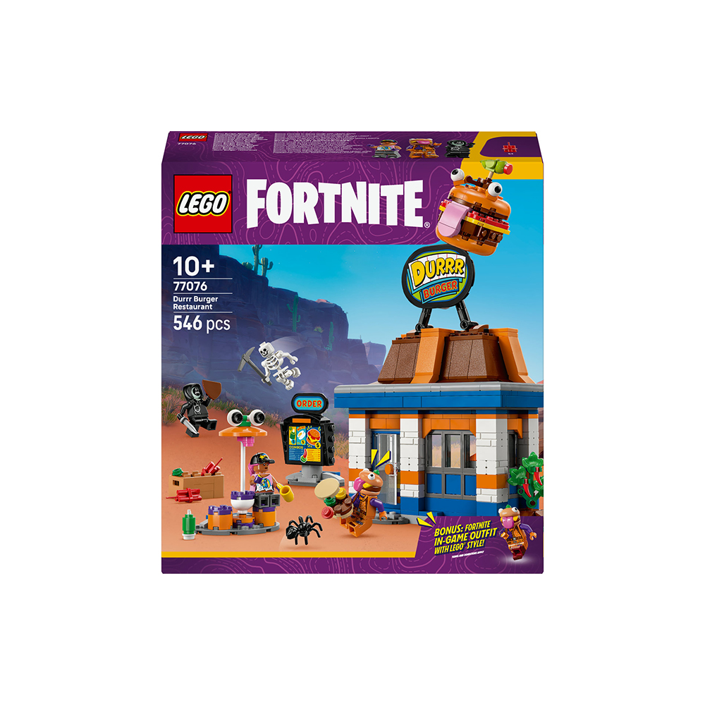 레고 포트나이트 Durrr Burger 레스토랑 77076