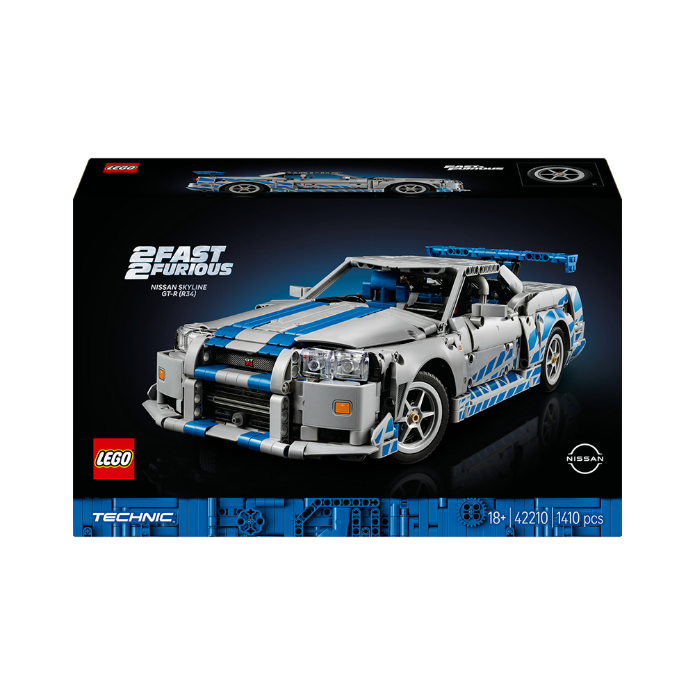 레고 테크닉 패스트 & 퓨리어스 2 Nissan Skyline GT-R (R34) 42210