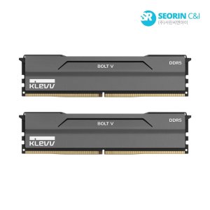 [서린공식] ESSENCORE KLEVV DDR5-6000 CL30 BOLT V AMD 패키지 서린 (32GB(16Gx2))