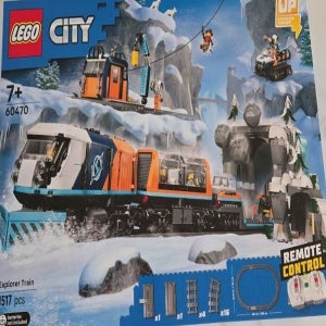 스타워즈 레고 60470 시티 북극탐사 무선조종 특급 열차