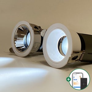 LED IOT 메타 COB 매입등 8W 타공 55mm / IOT매입등 무선스위치조명 페이드인아웃
