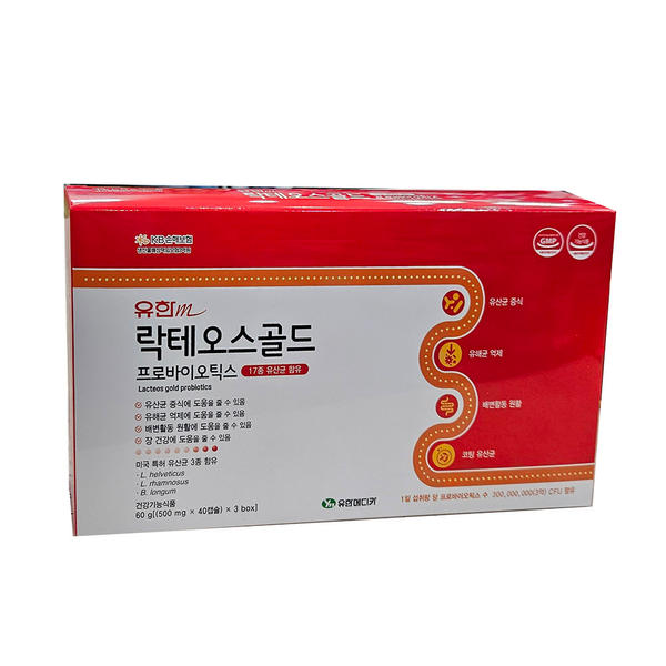유한m 유한 락<b>테오스 골드</b> 120캡슐/유한락<b>테오스</b> 락<b>테오스골드</b>  40정  3개