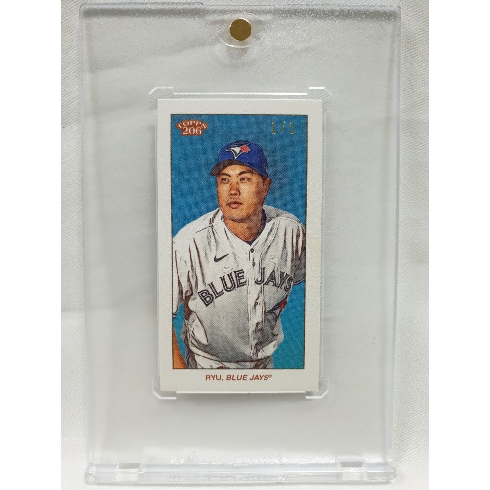 2020 Topps 206 류현진 1장 Ty Cobb Back 토론토 블루 제이스 MLB 메이저리그 야구 카드  1개