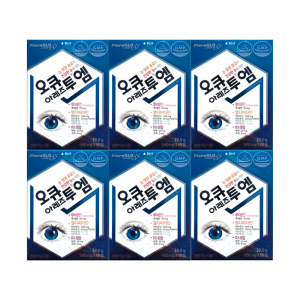 <b>태준제약</b> 오큐아레즈 투엠 650mg X 60정 6박스 루테인 <b>지아잔틴</b> 멀티비타민 미네랄 영양제