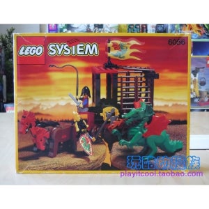 올드 레고 6056 용마성 드래곤 수송마차