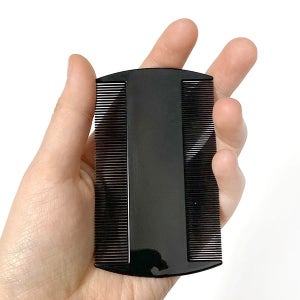 [치타박스] 휴대용 참빗 머리빗 비듬 제거 머릿니 블랙