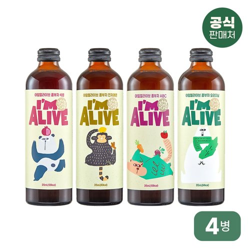 아임얼라이브 유기농 콤부차 체리라임 성분 분석