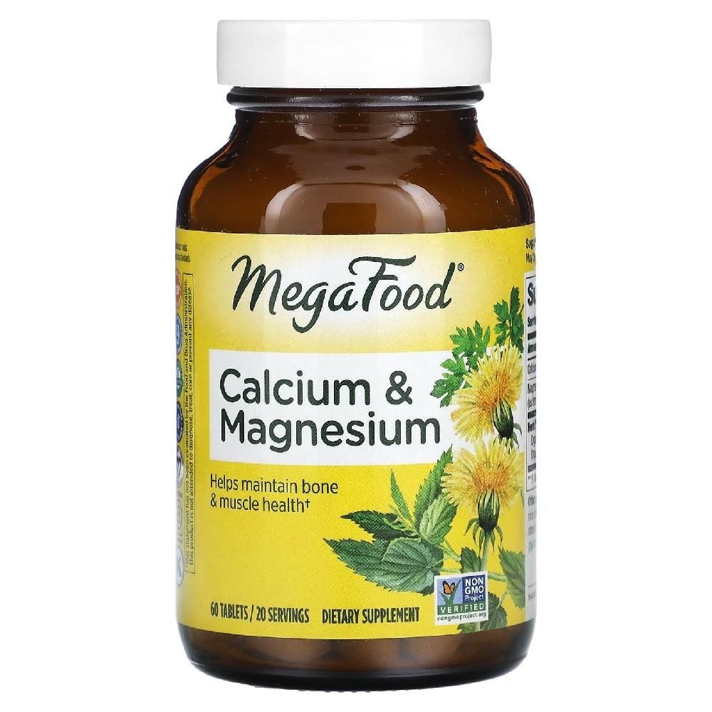 <b>메가푸드 칼슘</b> 마그네슘 60정 마그네숨 킬레이트 absorption magnesium