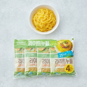[풀무원] 라이트누들 단호박 곤약면 150g x 4개입