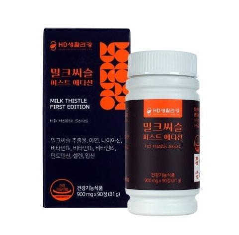 HD생활건강 밀크씨슬 퍼스트 에디션 900mg x 90정, 1개