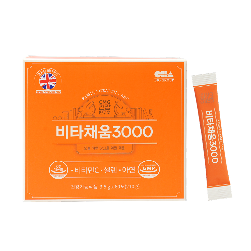 CMG건강연구소 비타채움3000 3.5g x 60포, 1개