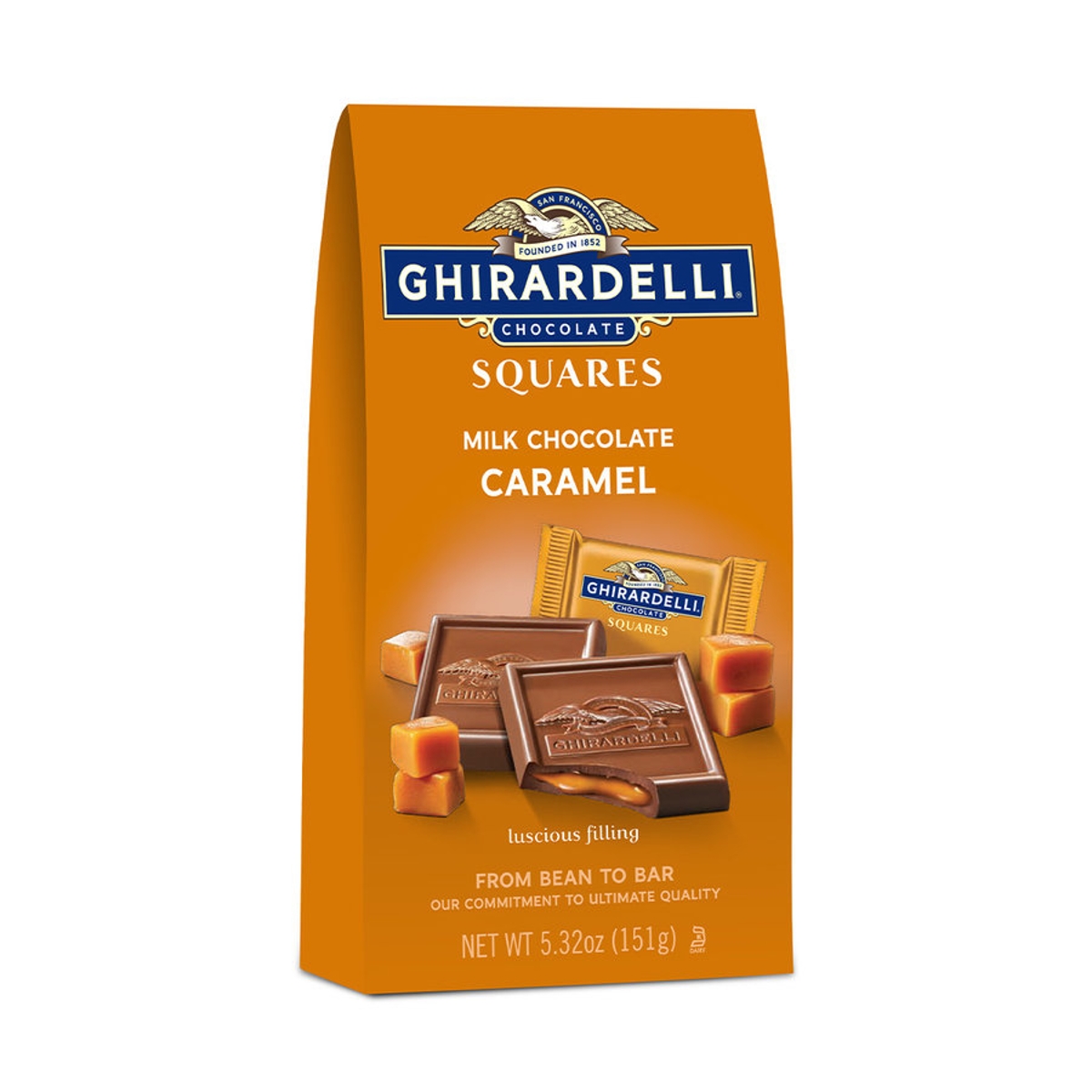 Ghirardelli Milk Chocolate Caramel, 151g, 3 units
