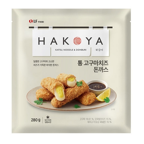 하코야 통 고구마 치즈 돈까스