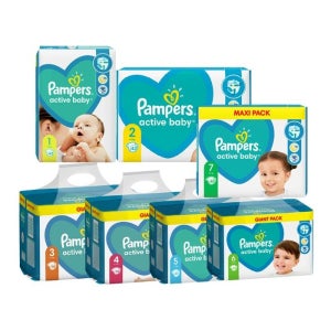 팸퍼스 유럽산 팸퍼스 베이비드라이 기저귀 밴드 팬티 형 1 2 3 4 5 6 7 단계 pampe