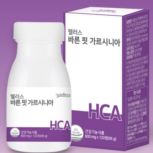 웰러스 웰러스 바른 핏 <b>가르시니아 캄보지아</b> 추출물 다이어트 보조식