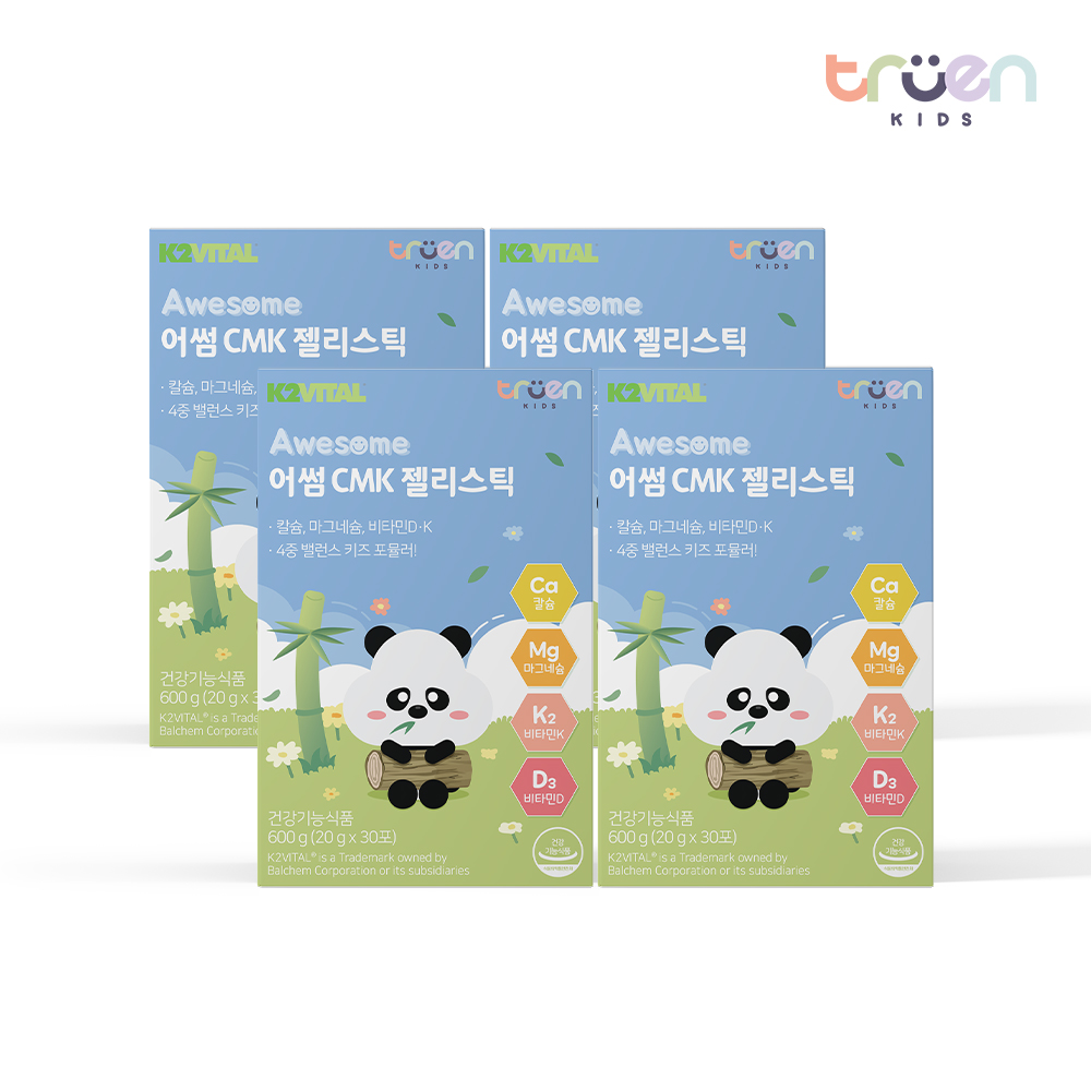 <b>트루엔</b>뉴트리션 어썸 CMK 젤리스틱 [30포X4박스]