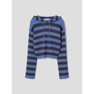 [에잇세컨즈] 볼드 스트라이프 풀오버  블루 354951MQ4P