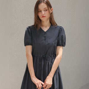 무료배송🌈[RR]세티 쿨링 레이스 원피스 [반팔 원피스,루즈핏,코튼 원피스,롱 원피스,여름 원피스,썸머 원피스,썸머룩,바스락 소재,허리 스트링,소매 밴딩,44653]