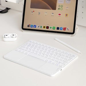 [아이몰] [우체국택배🚚] 아이패드 키보드 블루투스 태블릿 무선 트랙패드 키보드 갤럭시탭 스마트폰 미니