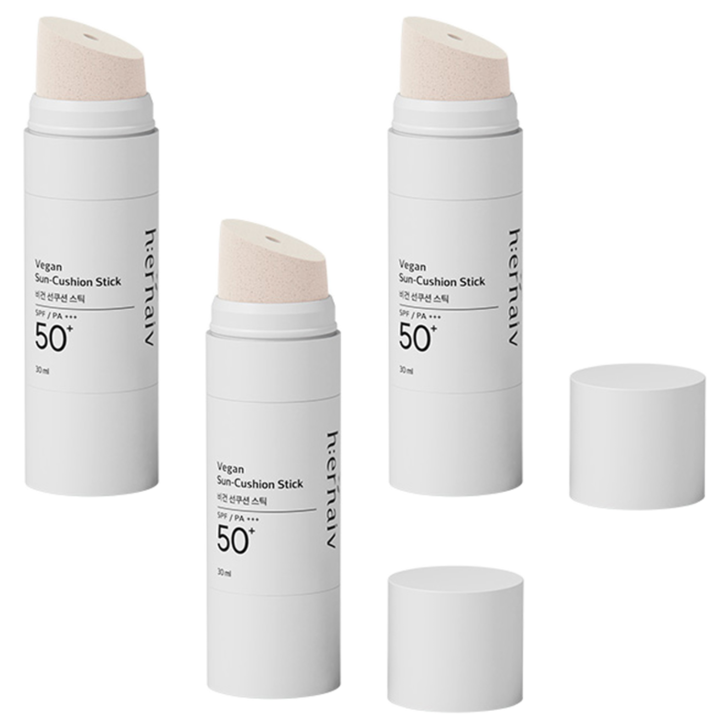 <b>어네이브</b> 비건 유아용 선쿠션 스틱 SPF50+ PA+++  3개  30ml