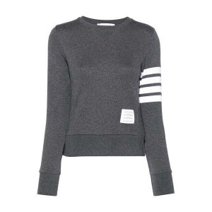 톰브라운 [톰브라운] [명품] 25FW 4바 스트라이프 맨투맨 다크그레이 FJT002A 00535 025