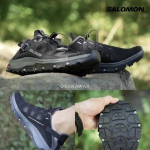 살로몬 남성 테크엠피비안 5 트레킹 하이브리드 샌들 아쿠아슈즈 블랙 L47115100