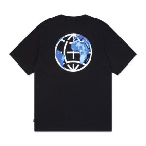 [엘엠씨] EARTH LOGO RECYCLE TEE black 0LM45STS901BLK