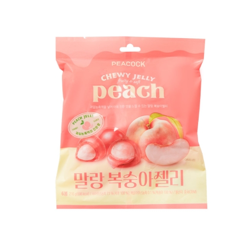 PEACOCK 말랑 복숭아 젤리