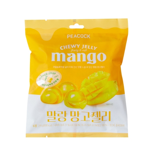 PEACOCK 말랑 망고 젤리