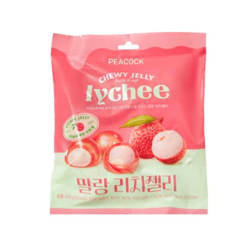 PEACOCK 말랑 리치 젤리