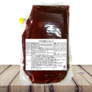 새한에프엔지 고추장불고기소스 2kg 고깃집 전문점 빨간 숯불 양념