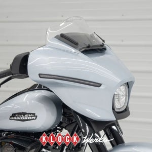 클락웍스 FLHX 신형 플레어 윈드쉴드 - 클리어 / 20.32cm (8인치)