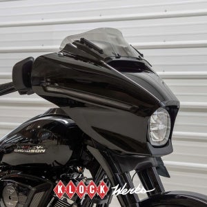클락웍스 FLHX 신형 플레어 윈드쉴드 - 틴트 / 16.51cm (6.5인치)