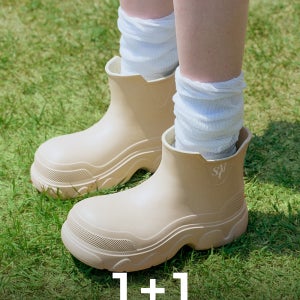 [1+1] 레니 5cm 레인부츠 그래핀 인솔 장화 4color