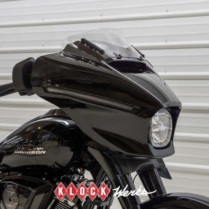 클락웍스 FLHX 신형 플레어 윈드쉴드 - 클리어 / 16.51cm (6.5인치)