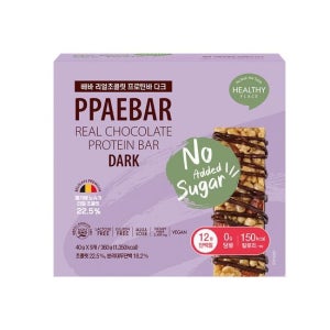 빼바 리얼초콜릿 프로틴바 40g 9개입 택1